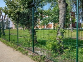 3D заборы для школы 90 метров фото в Кашире